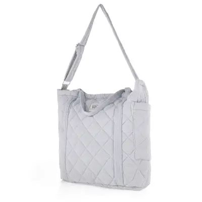 Funna Baby Dove Muslin Omuz Çantası Gri (1)