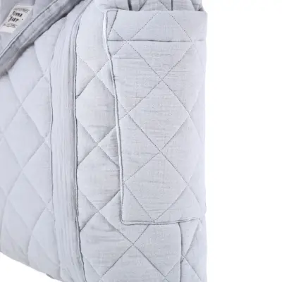 Funna Baby Dove Muslin Omuz Çantası Gri - 7