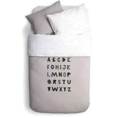 Funna Baby Story Nevresim Takımı 100x150cm Gri (1)