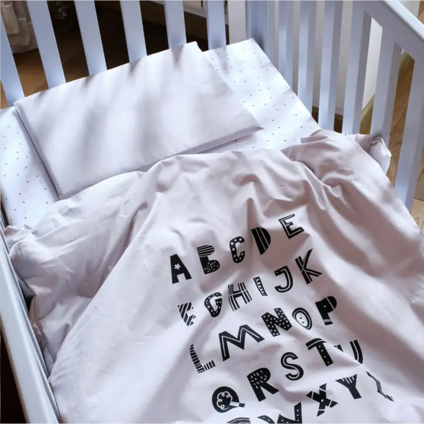 Funna Baby Story Nevresim Takımı 100x150cm Gri - 1