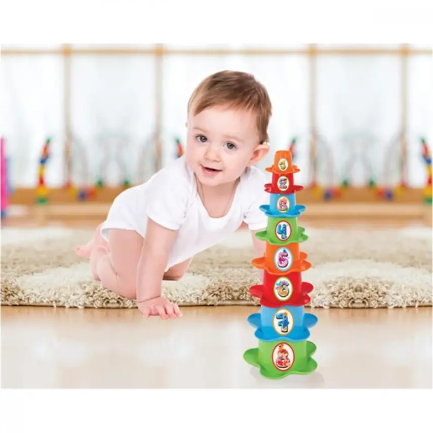 Furkan Toys 3 İn 1 Papatya Kule - 2