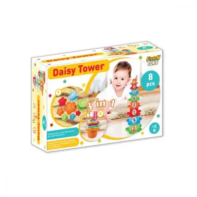 Furkan Toys 3 İn 1 Papatya Kule - 3