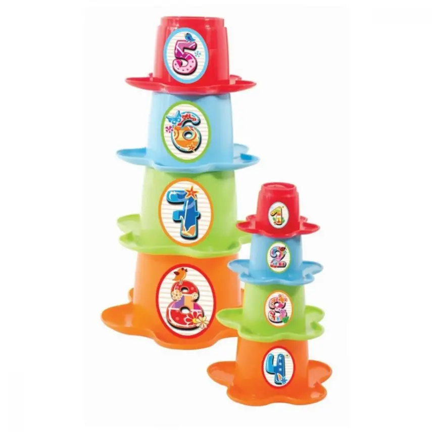 Furkan Toys 3 İn 1 Papatya Kule - 1
