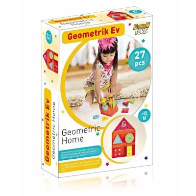Furkan Toys Kutulu Geometrik Ev - 3