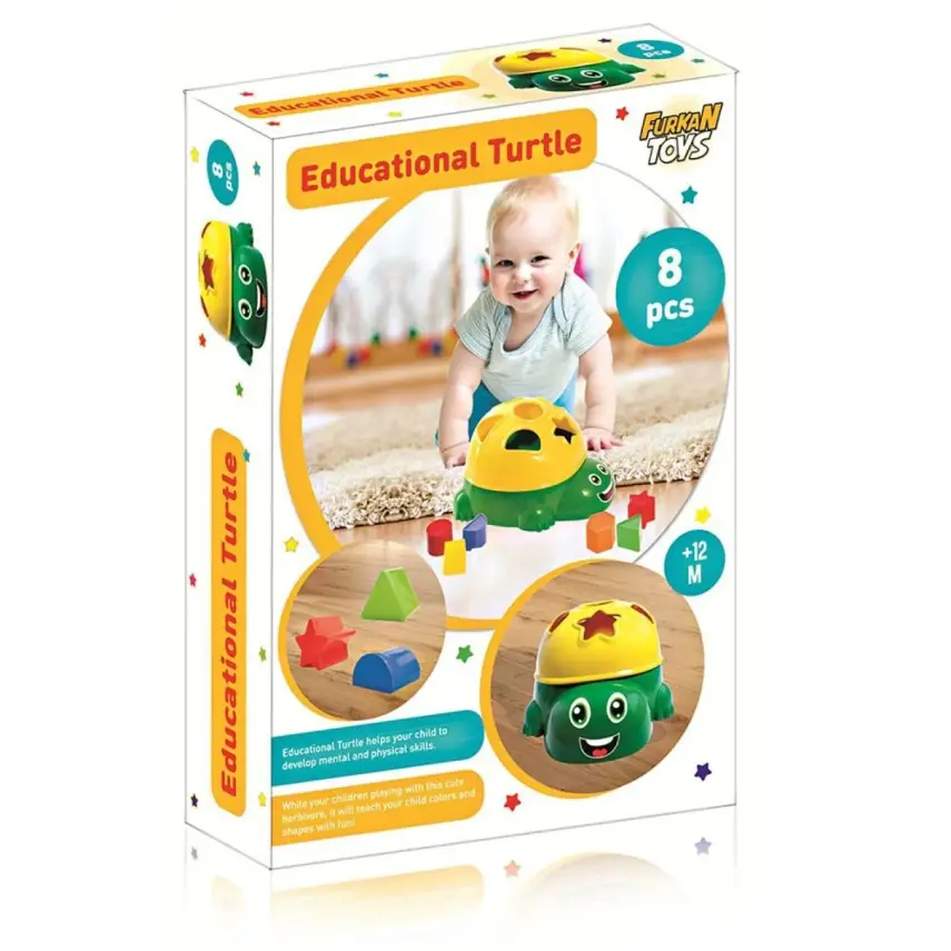 Furkan Toys Kutulu Kaplumbağa - 4