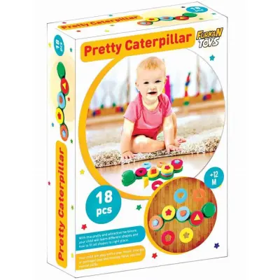 Furkan Toys Kutulu Sevimli Tırtıl - 4