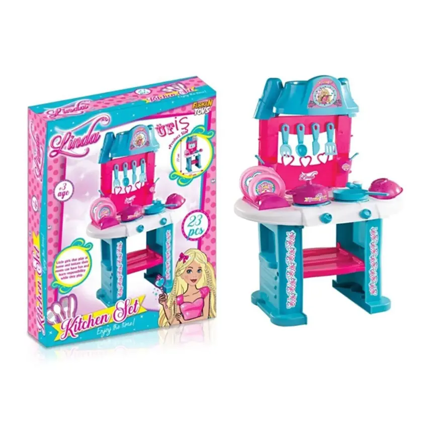 Furkan Toys Linda Büyük Mutfak - 1