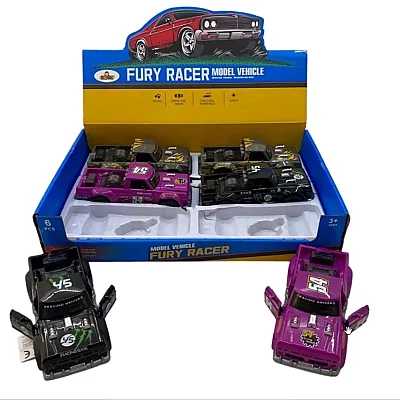 Fury Racer Müzikli Sürtmeli Araç Araba GLT-FT-1AA - 3