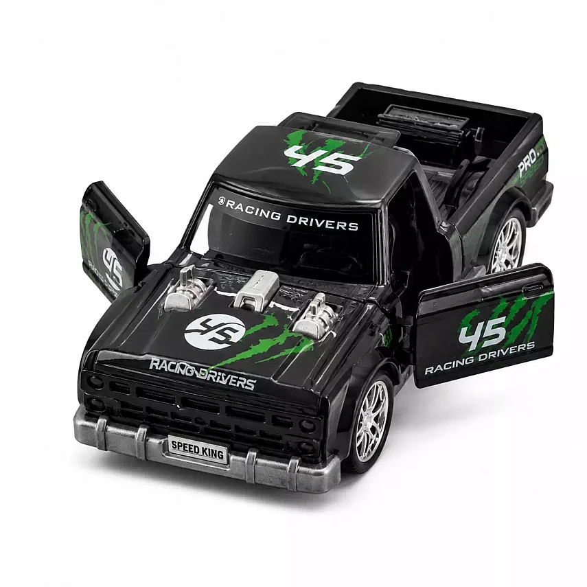 Fury Racer Müzikli Sürtmeli Araç Araba GLT-FT-1AA - 1