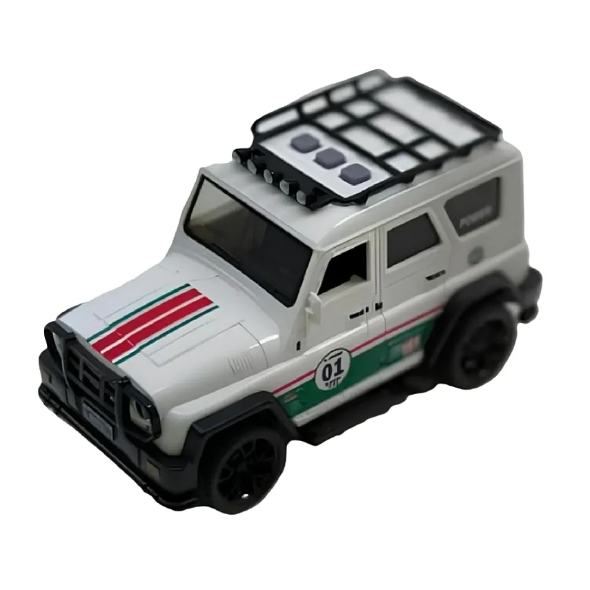 Fury Racer Müzikli Sürtmeli Araç Jeep - 3