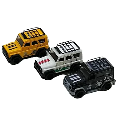 Fury Racer Müzikli Sürtmeli Araç Jeep - 4