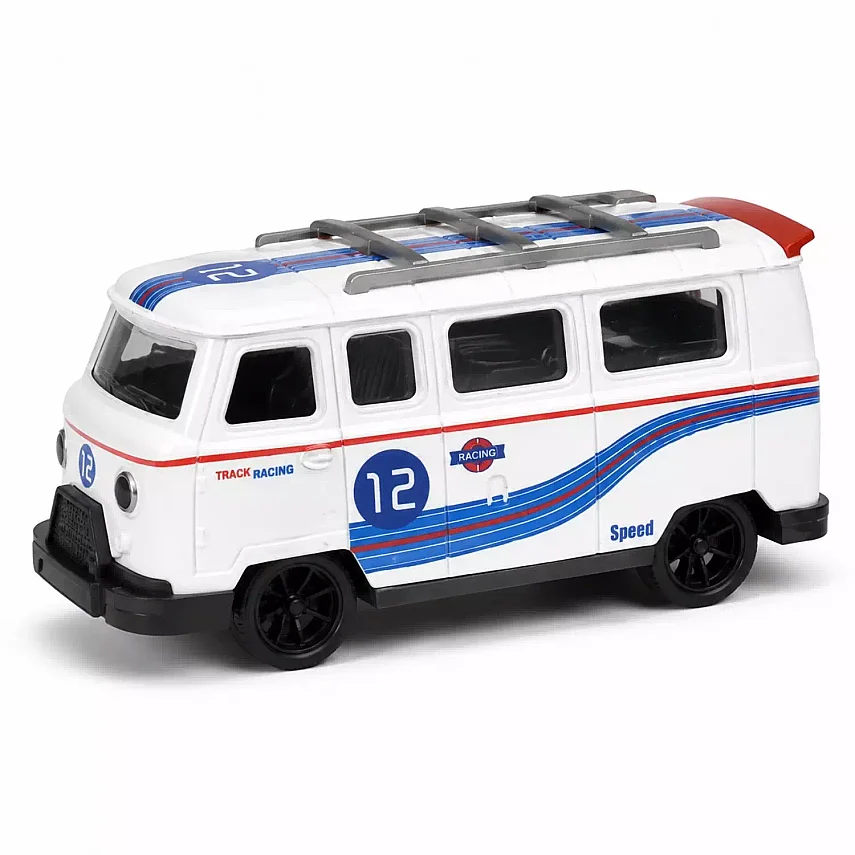 Fury Racer Müzikli Sürtmeli Araç Minibüs - 2