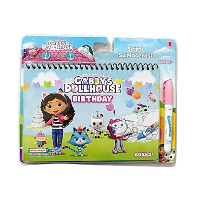 Gabby Dollhouse Lisanslı Boyama Kitabı