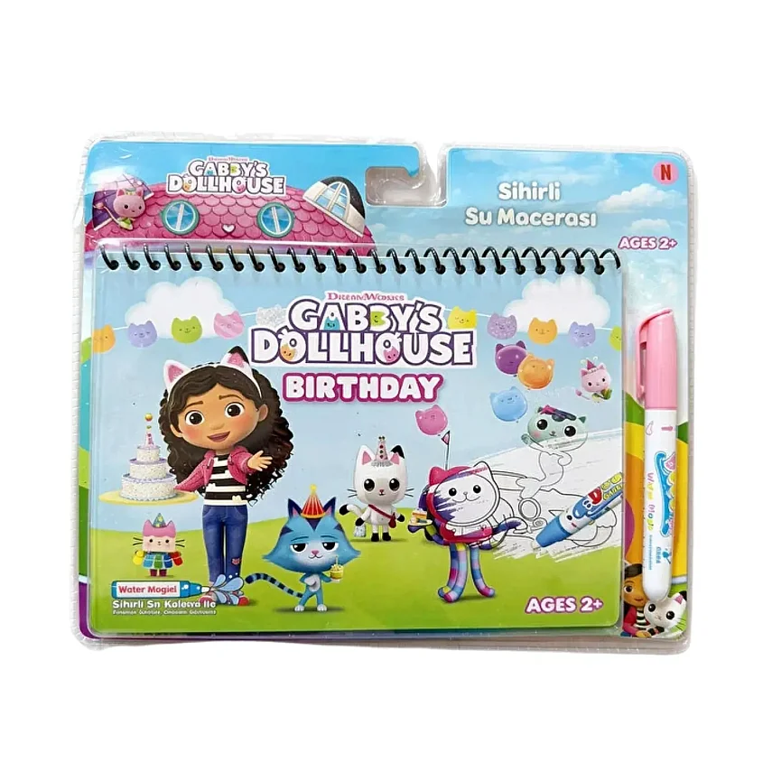 Gabby Dollhouse Lisanslı Boyama Kitabı - 1