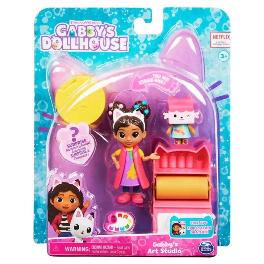 Gabby'S Dollhouse Cat-Tıvıty Paketi - Gabby'Nin Sanat Atölyesi - 5