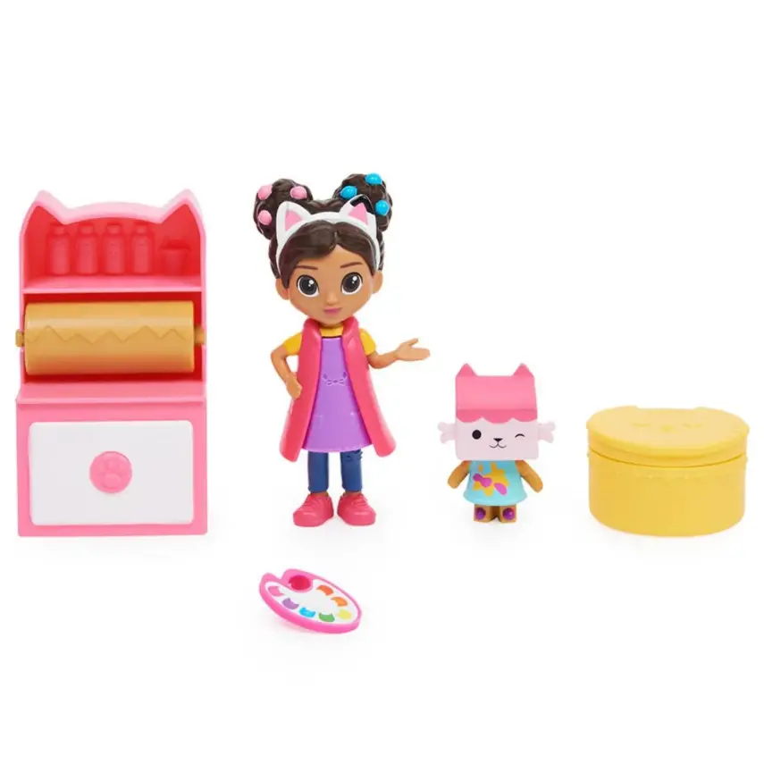 Gabby'S Dollhouse Cat-Tıvıty Paketi - Gabby'Nin Sanat Atölyesi - 1