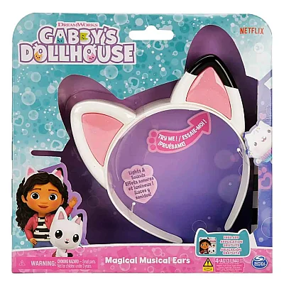 Gabby’s Dollhouse Sesli ve Işıklı Kedi Kulağı Taç - 5