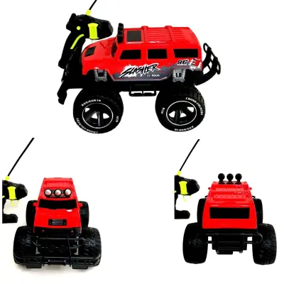 Galtoys Monster Şarjlı Uzaktan Kumandali Araba 4x4 Kırmızı 1:14  - 3
