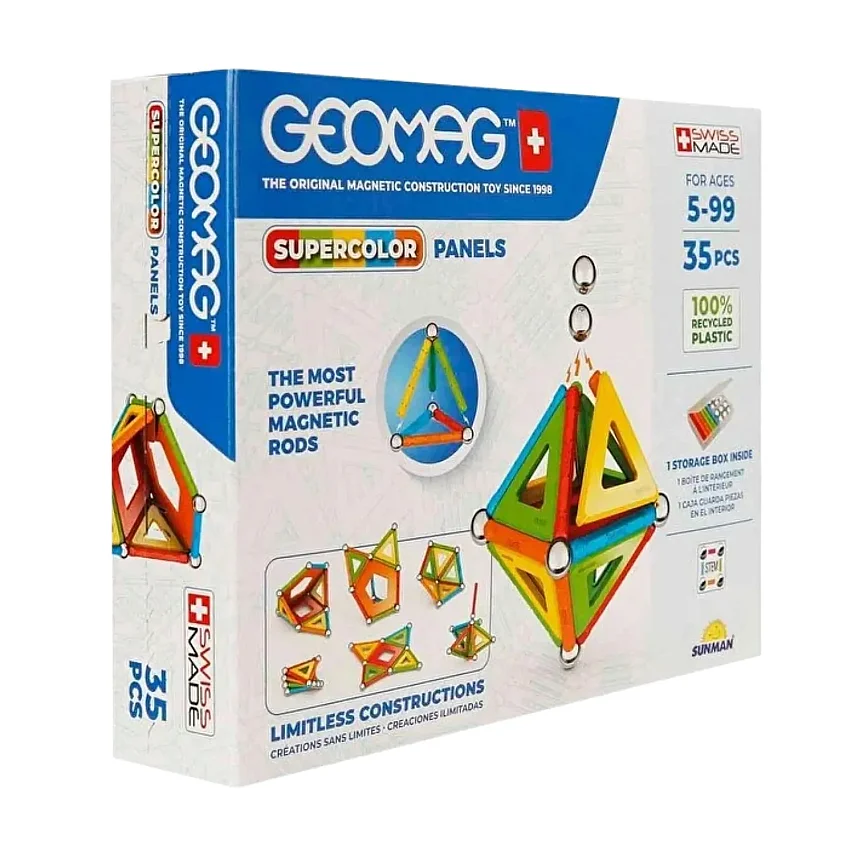 Geomag Supercolor Panels Manyetik Zeka Oyunu 35 Parça - 3