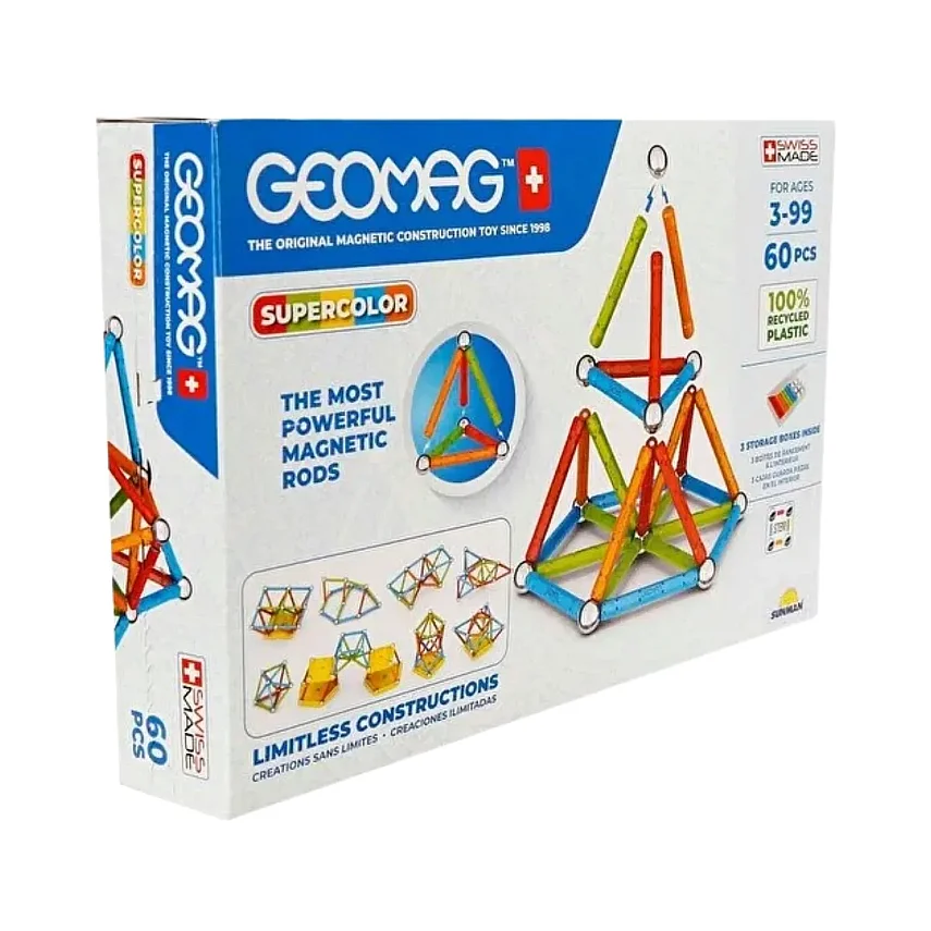 Geomag Supercolor Panels Manyetik Zeka Oyunu 60 Parça - 2