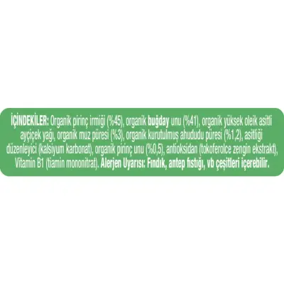 Gerber Organik Buğday Ve Pirinç Bebek Atıştırmalığı 35 gr 8+ Ay - 12