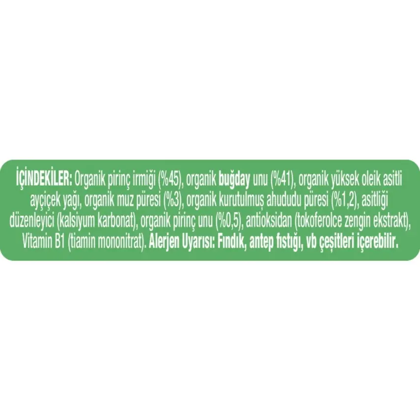 Gerber Organik Buğday Ve Pirinç Bebek Atıştırmalığı 35 gr 8+ Ay - 12