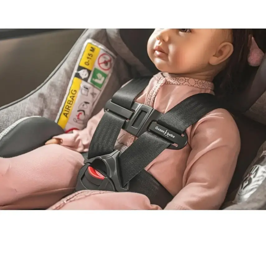 Gezenbebe Bebek Emniyet Kemer Klipsi Black - 3