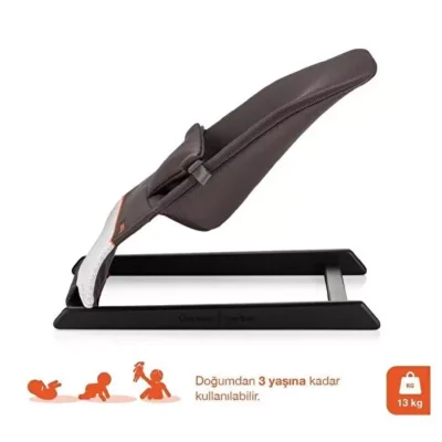 Gezenbebe Bouncy Ev Tipi Ana Kucağı Charcoal - 4