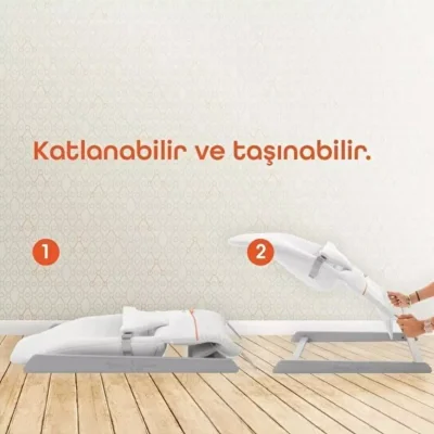 Gezenbebe Bouncy Ev Tipi Ana Kucağı Charcoal - 7