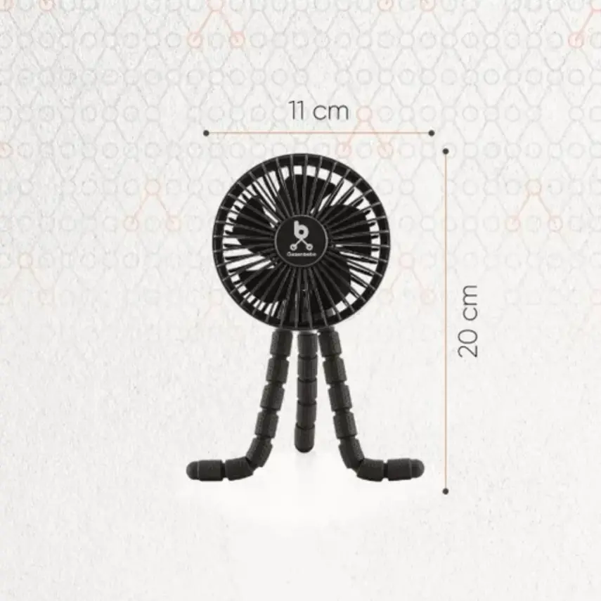 Gezenbebe Çok Fonksiyonlu Bebek Arabası Fanı - 2