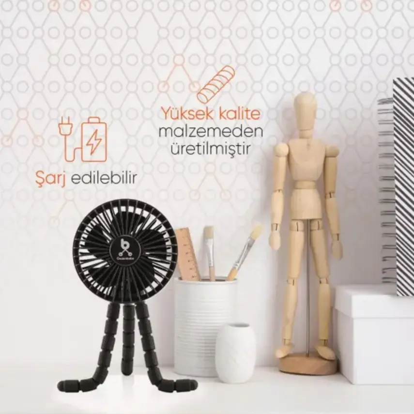 Gezenbebe Çok Fonksiyonlu Bebek Arabası Fanı - 4