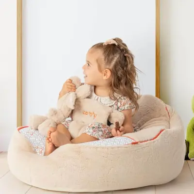 Gezenbebe Comfy Dolgulu Bebek Pufu Mist - 6