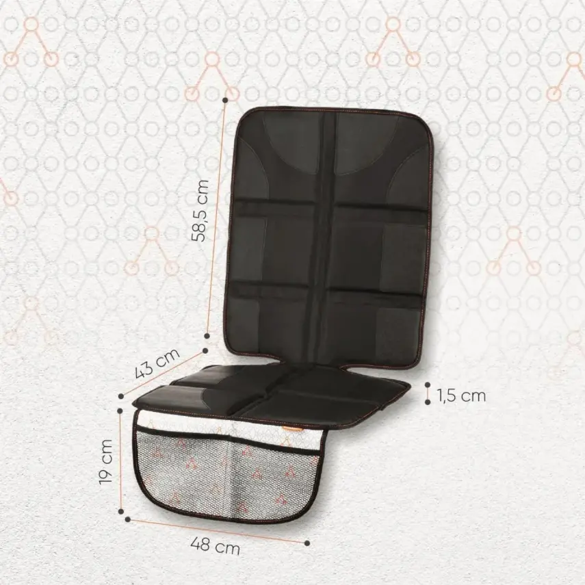 Gezenbebe Kalın Pedli Araba Koltuk Koruyucu - 6