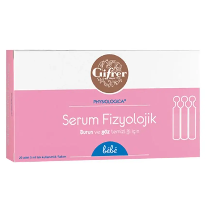 Gifrer Serum Fizyolojik 5 ml X 20 Flakon - 1