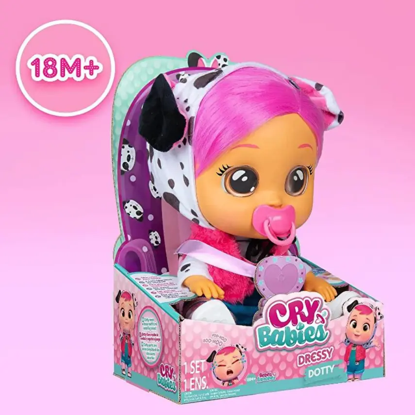 Giochi Preziosi Cry Babies Ağlayan Bebekler Moda Serisi - 8