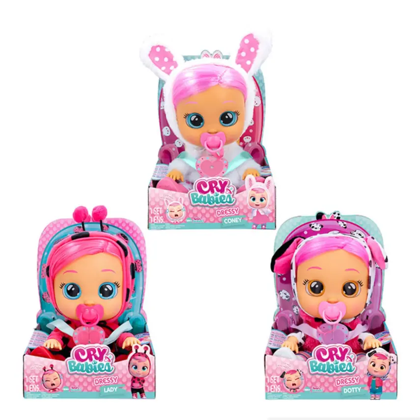 Giochi Preziosi Cry Babies Ağlayan Bebekler Moda Serisi - 1