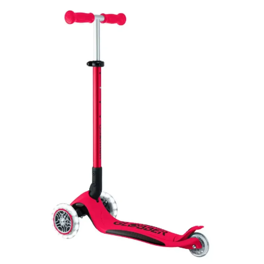 Globber Elite Deluxe Işıklı Scooter Kırmızı - 2