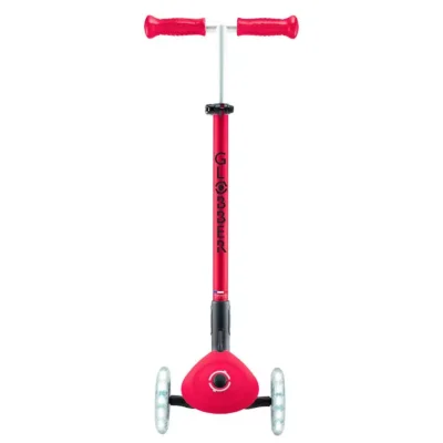 Globber Elite Deluxe Işıklı Scooter Kırmızı - 3