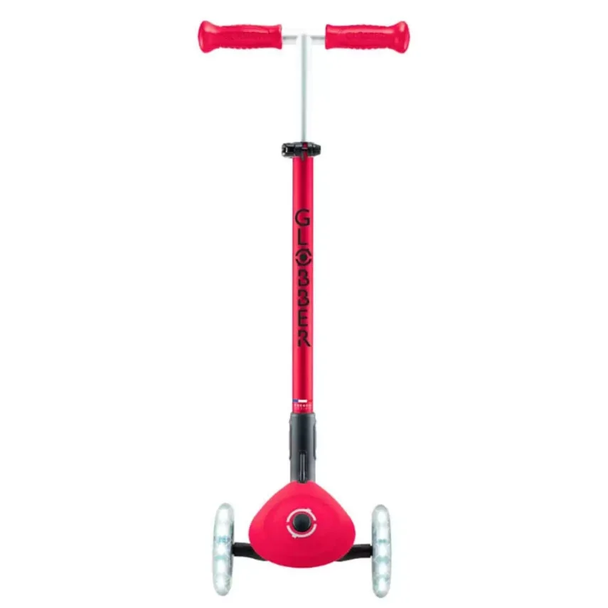 Globber Elite Deluxe Işıklı Scooter Kırmızı - 3