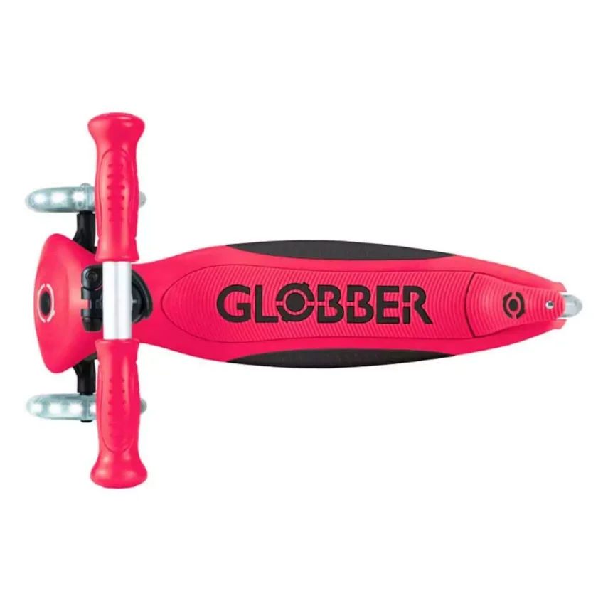 Globber Elite Deluxe Işıklı Scooter Kırmızı - 7