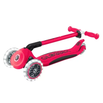 Globber Elite Deluxe Işıklı Scooter Kırmızı - 8