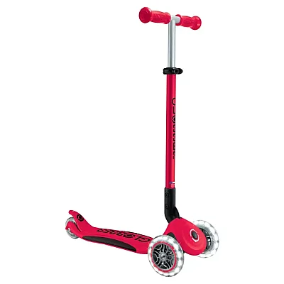 Globber Elite Deluxe Işıklı Scooter Kırmızı GLB-439-602