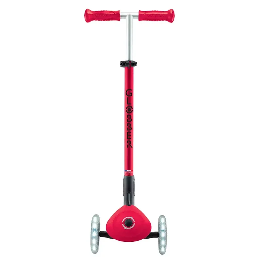 Globber Elite Deluxe Işıklı Scooter Kırmızı GLB-439-602 - 5