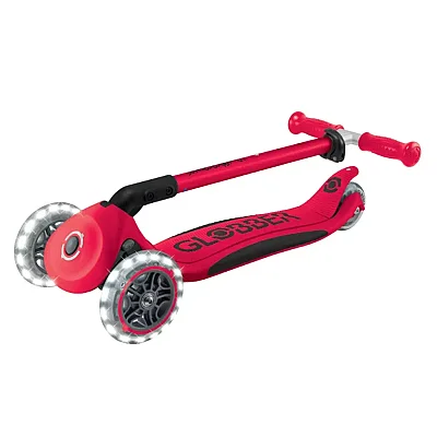 Globber Elite Deluxe Işıklı Scooter Kırmızı GLB-439-602 - 8