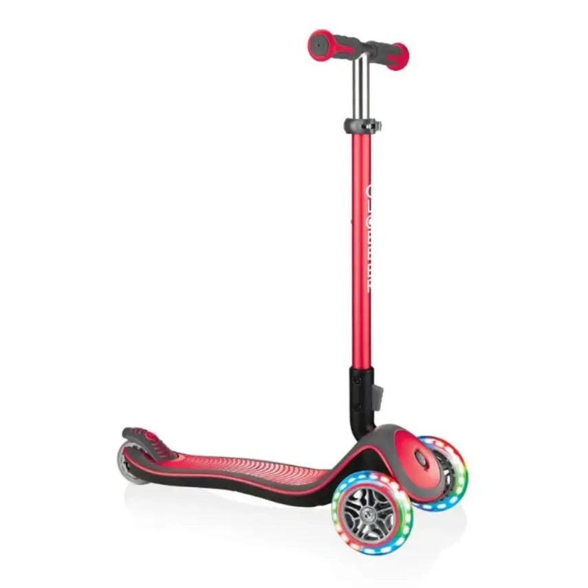 Globber Elite Deluxe Işıklı Scooter Kırmızı - 1