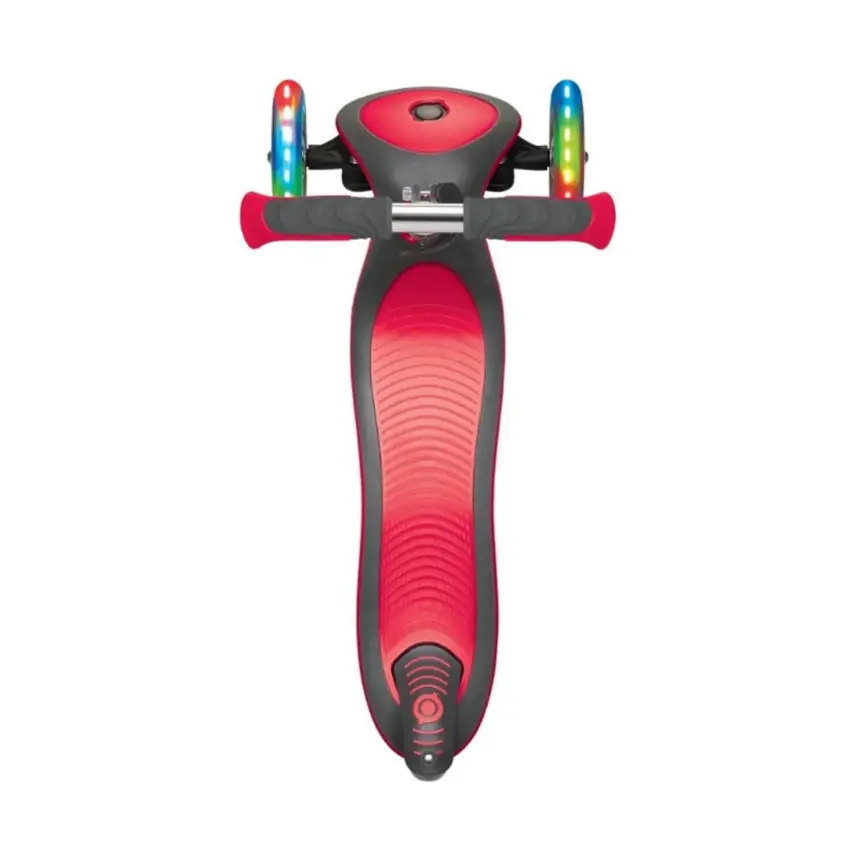 Globber Elite Deluxe Işıklı Scooter Kırmızı - 4