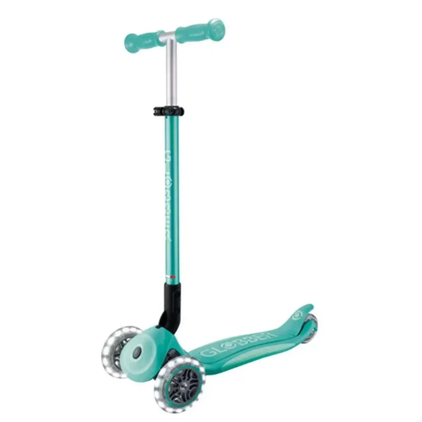Globber Elite Deluxe Işıklı Scooter Koyu Mint - 2