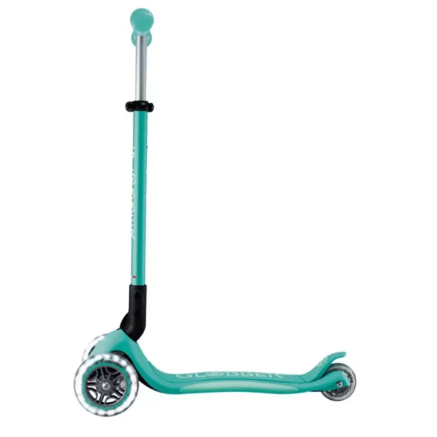 Globber Elite Deluxe Işıklı Scooter Koyu Mint - 4