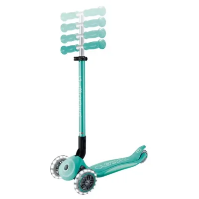 Globber Elite Deluxe Işıklı Scooter Koyu Mint - 6