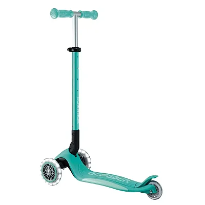 Globber Elite Deluxe Işıklı Scooter Koyu Mint (1)